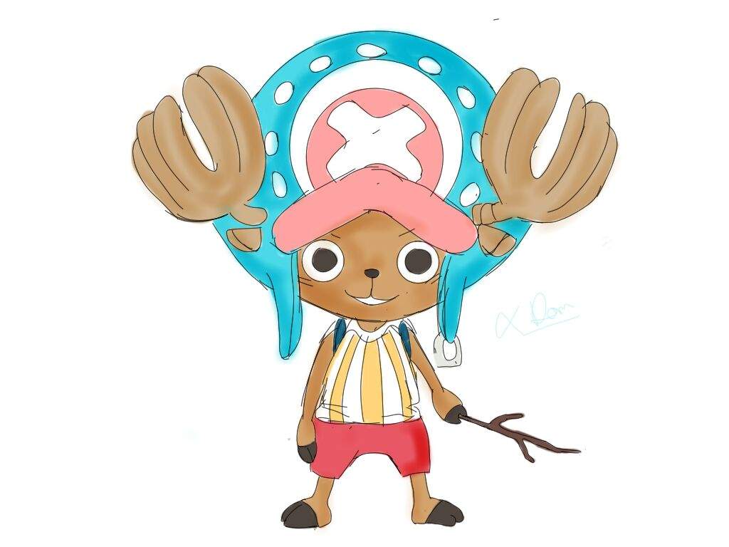 1024x768 Tony Tony Chopper Drawing One Piece Amino