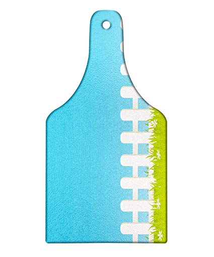 425x509 lunarable farmland cutting board, cute scenery drawing