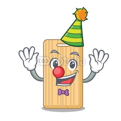 400x400 Clown Wooden Cutting Board Mascot Cartoon Buy Photos Ap Images