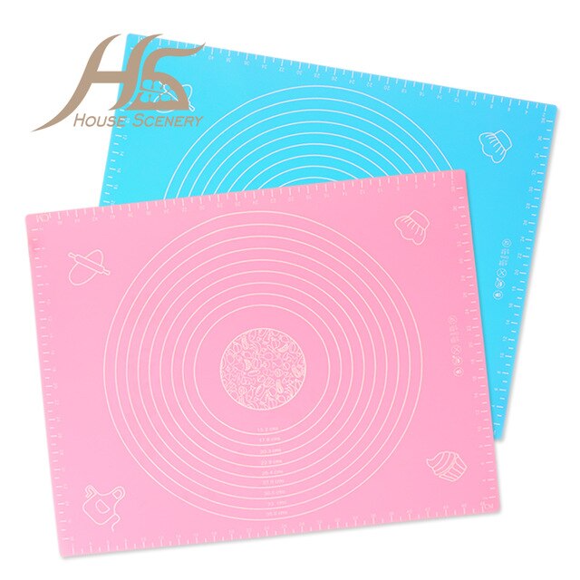 640x640 House Scenery Kitchen Tools Piece Dough Chopping Board Table