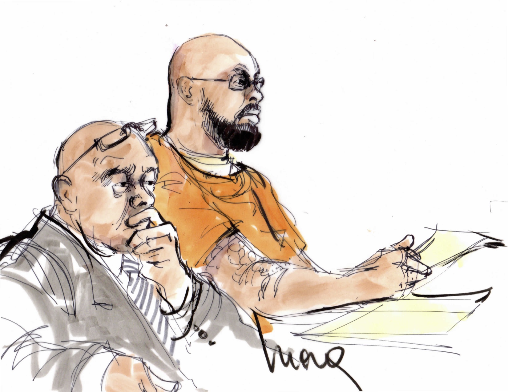 1650x1275 From Suge Knight To Jack White Court Room Illustrator Mona
