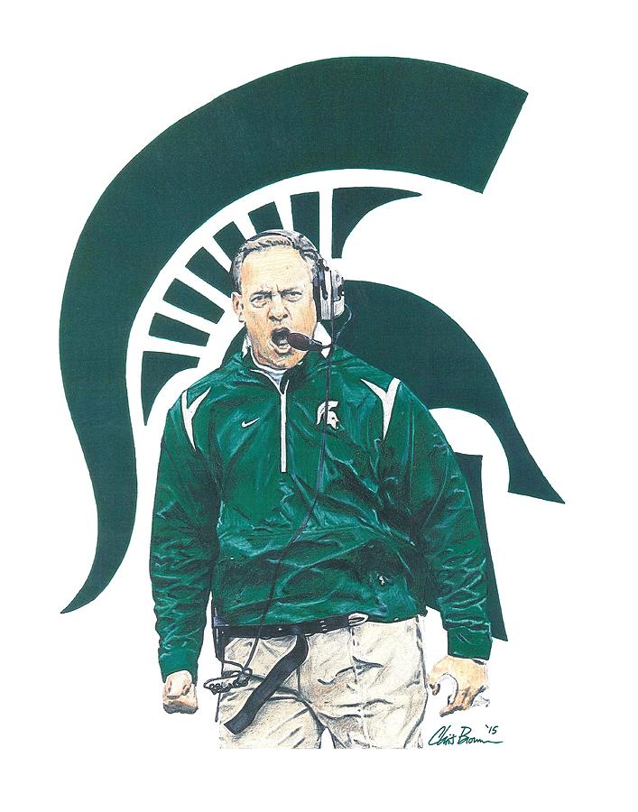 707x900 Mark Dantonio Mixed Media