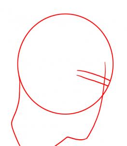 263x302 How To Draw Chris Brown, Step