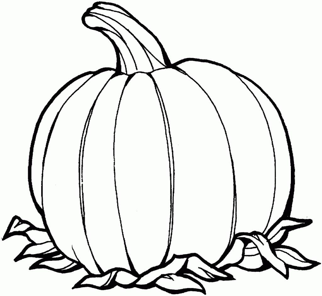 1024x941 Nice Looking Printable Pumpkin Coloring Pages Free For Kids