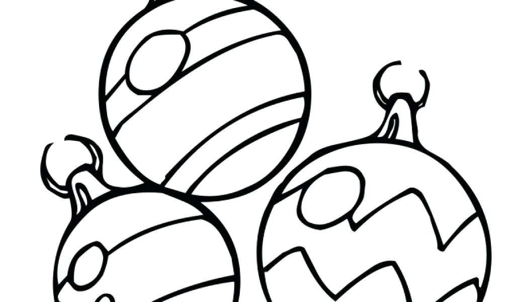 1024x600 coloring pages of christmas ornaments holiday ornaments coloring