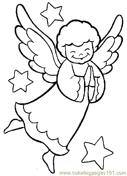 405x560 Drawing Of A Christmas Angel Halloween Holidays Wizard