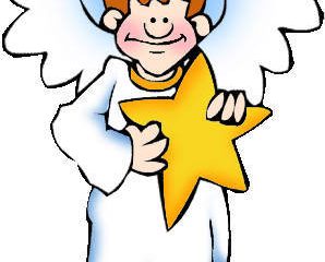 298x240 Inspirational Christmas Angel Clipart Hand Drawing Myclipart