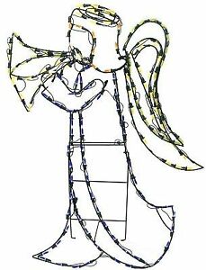 229x300 Northlight In Christmas Angel Animation Pre Lit Led Outdoor