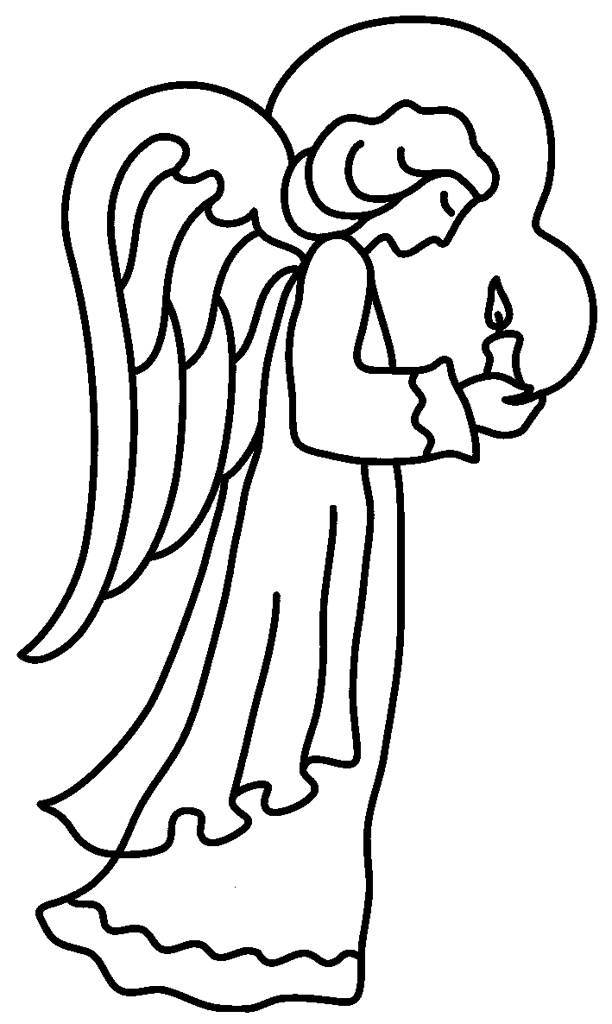 612x1024 Christmas Angel Clipart Archives