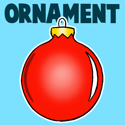 400x400 How To Draw Christmas Tree Ornaments With Easy Steps