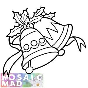 300x300 Christmas Jingle Bellsufeffufeffufeff Pattern Mosaic Patterns Christmas