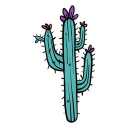 256x256 Cactus Drawing Design