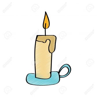 336x336 black candle drawing realistic christmas images charcoal shading