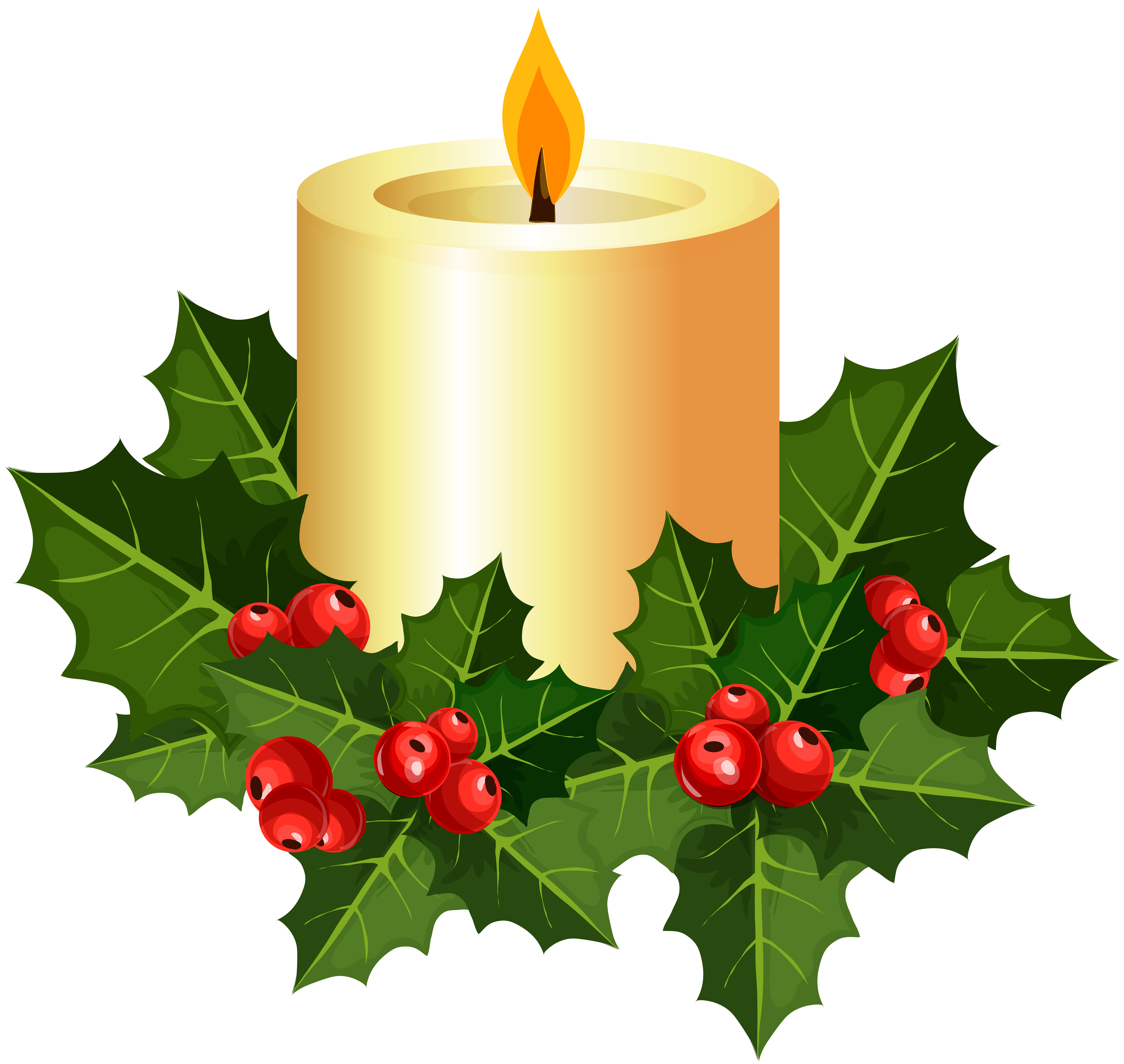 8000x7570 Collection Of Free Candle Drawing Holly Download On Ui Ex