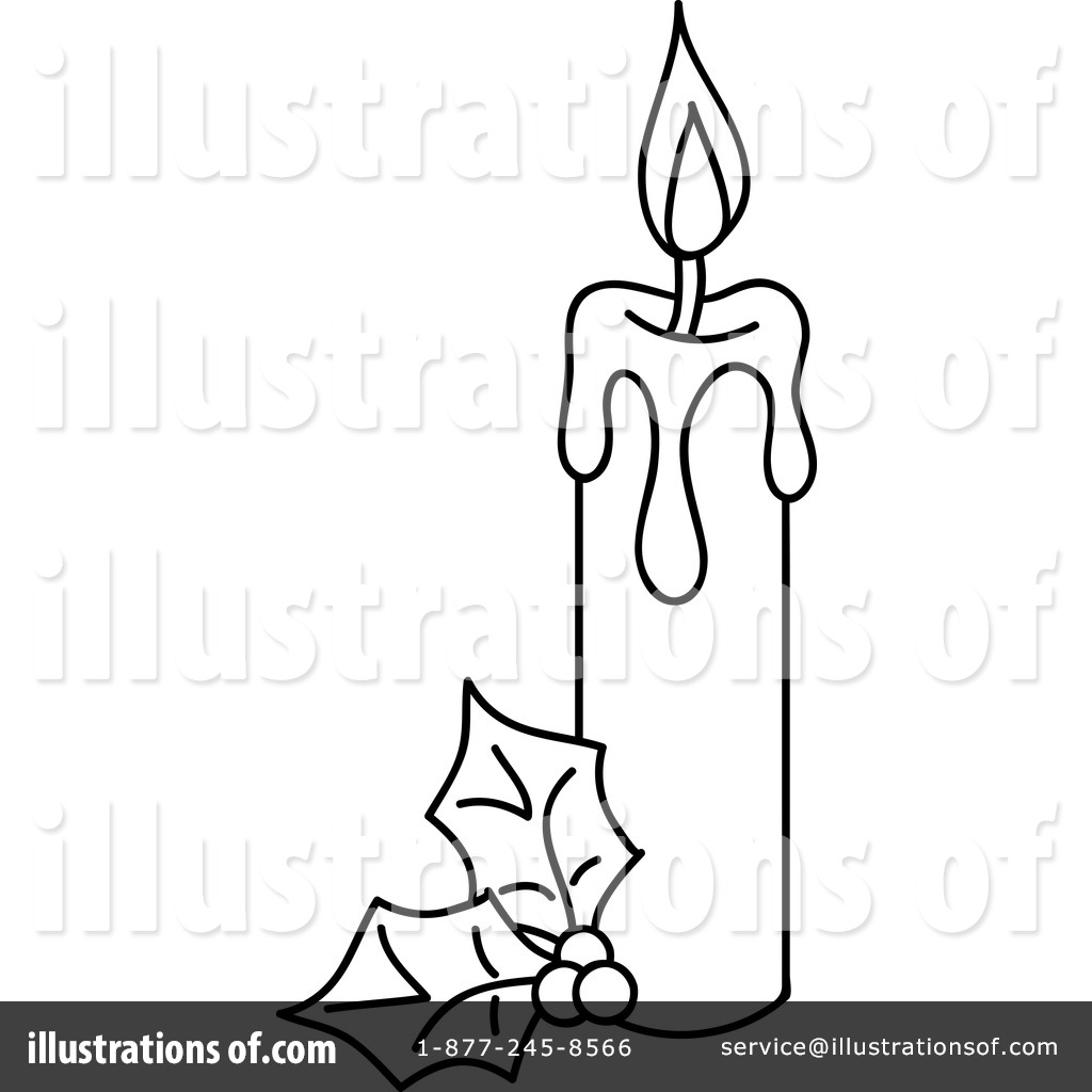 1024x1024 Melting Candle Clipart Flower Drawing