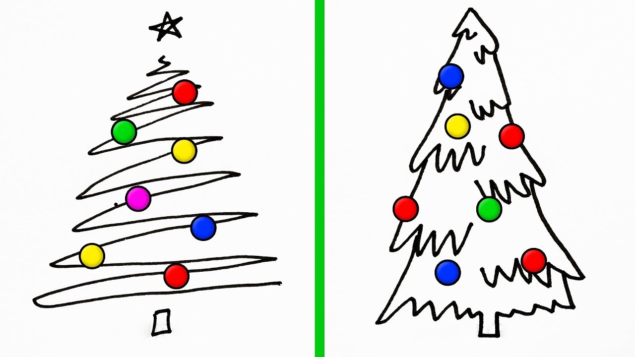 Christmas Card Drawing | Free download on ClipArtMag