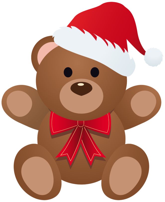 663x808 Christmas Bear Clipart Best