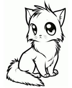 236x288 Cute Cat To Draw Easy