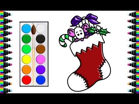 480x360 How To Draw Christmas Gifts For Children