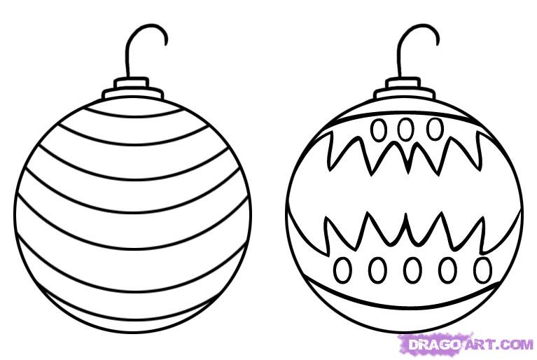 767x514 Christmas Decorations Drawings Fun For Christmas Halloween