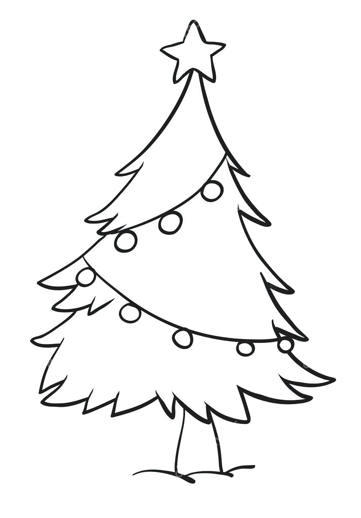 713x1024 Christmas Tree Drawing Outline Tree Simple Tree Drawing Art