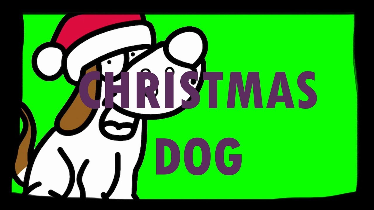 1280x720 Draw Christmas Dog Christmas Dog Drawings Drawing