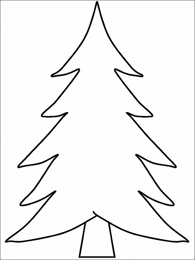 682x909 O Christmas Tree Coloring