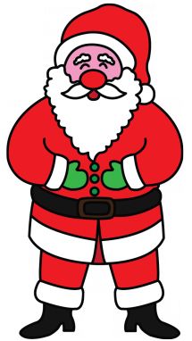 215x382 Great Santa Claus Picture! It's Not Difficult To Follow