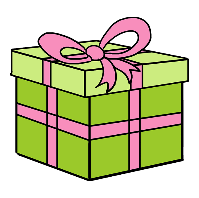 680x678 Huge Collection Of 'christmas Present Drawing' Download More Than