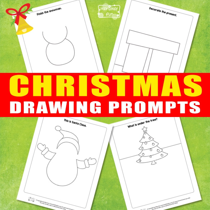 700x700 Christmas Drawing Prompts For Kids
