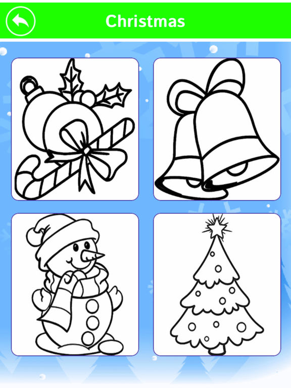 576x768 Christmas Coloring Book For Kids