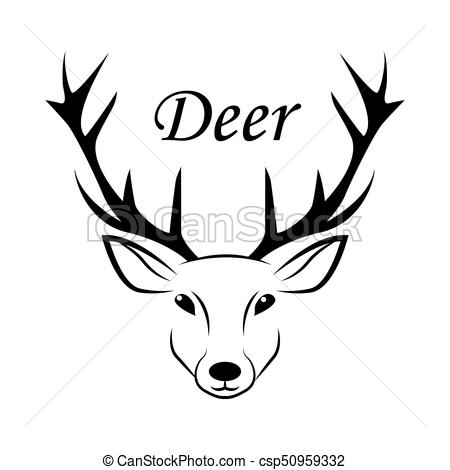 450x470 Deer Icon Icon, Deer, Christmas, Outline, Holidays, New, Winter