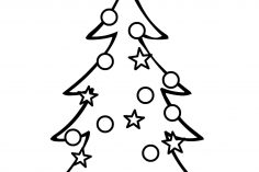 236x157 Very Easy Drawing Of Christmas Tree Step