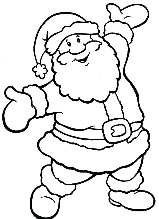 640x881 Free Santa Coloring Pages Drawings Free Christmas Ornaments