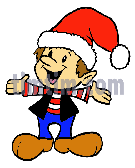 432x538 Free Drawing Of Christmas Elf From The Category Christmas