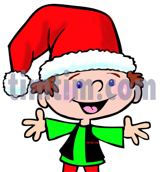 571x601 Free Drawing Of Christmas Elf From The Category Christmas