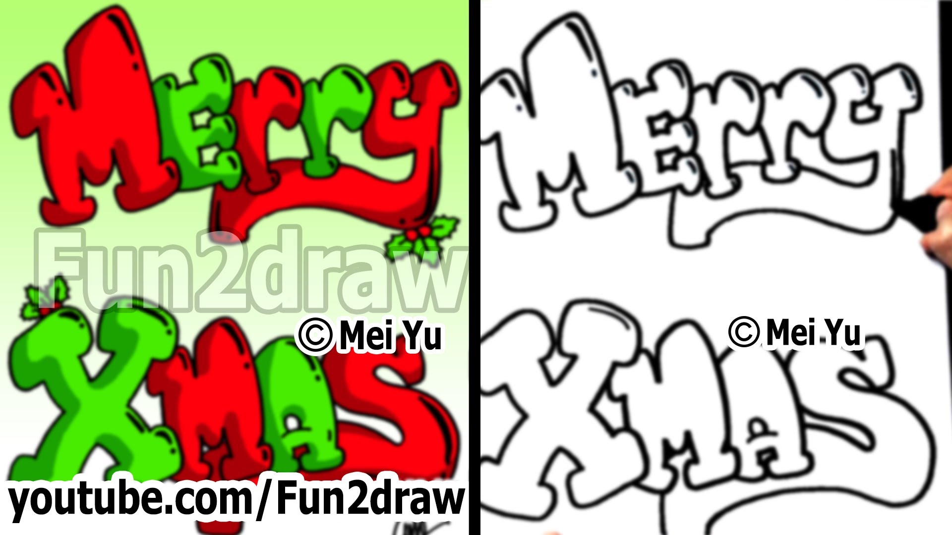 1920x1080 Cool Drawings For Christmas Festival Collections