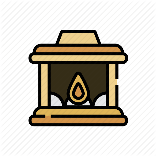 512x512 Fireplace Vector Illustrator Huge Freebie! Download