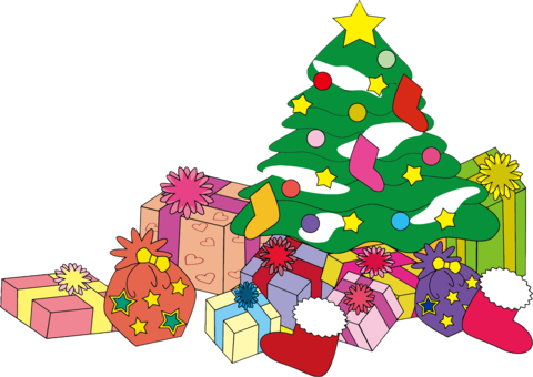 480x340 Christmas Gift Drawings The Christmas Gifts