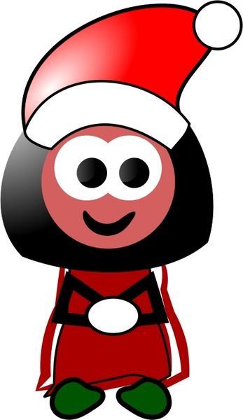 347x600 Christmas Girl Free Vector In Open Office Drawing