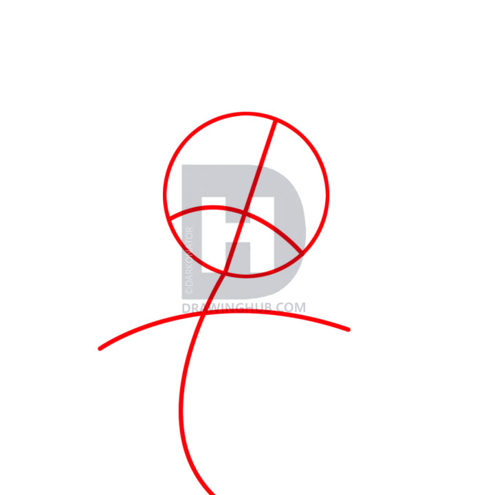 720x720 How To Draw An Anime Christmas Girl, Christmas Girl, Step