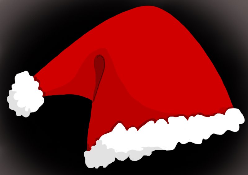 800x566 Learn How To Draw Santa's Hat