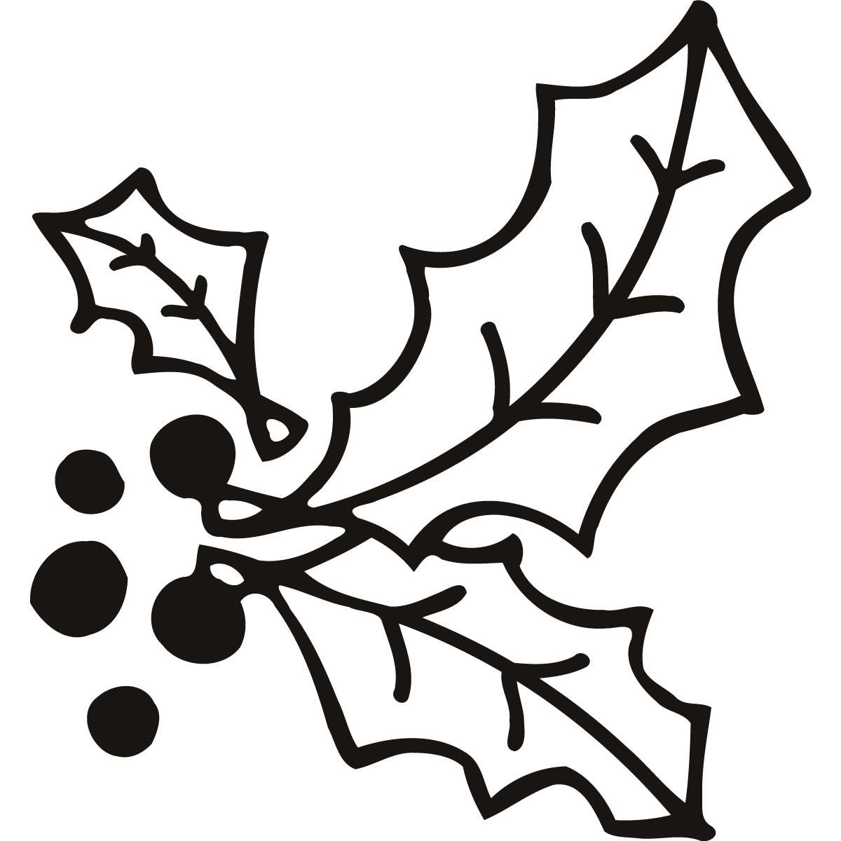 1200x1200 Holly Drawing Free Download