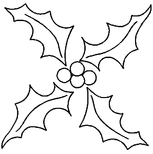 298x300 Christmas Holly