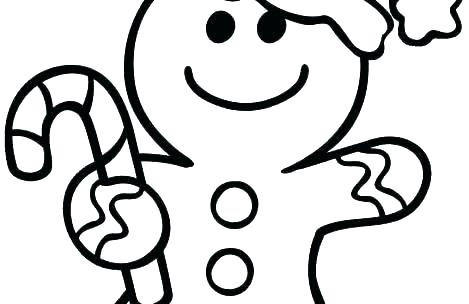469x304 Gingerbread Man House Coloring Pages Christmas Sheets