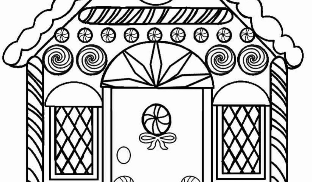 1024x600 Christmas House Coloring