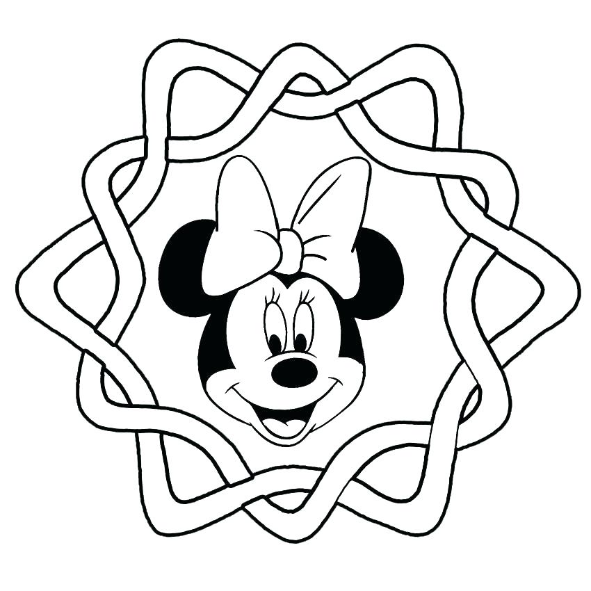 850x850 Free Printable Mickey Mouse Coloring Pages Free Printable Minnie
