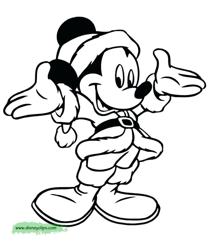 Christmas Mickey Mouse Drawing | Free download on ClipArtMag