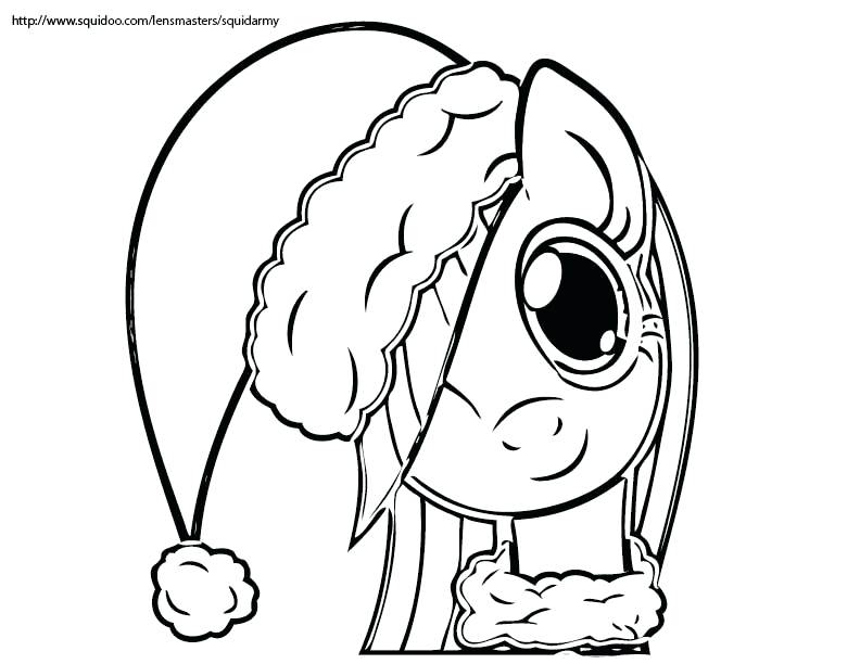 792x612 Free Coloring Pages For Christmas Printable My Little Pony