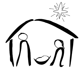340x282 Manger Drawing Transparent Png Clipart Free Download